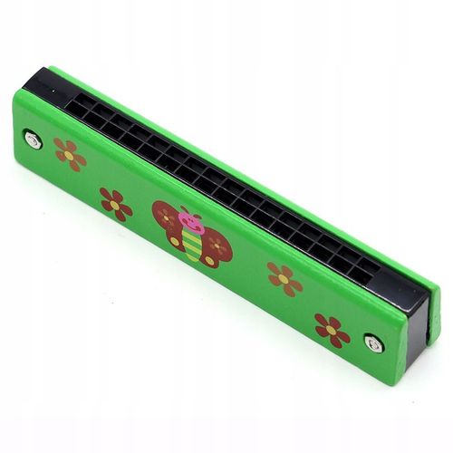 Tableau De Bord Animaux Harmonica En Bois 16 Trous