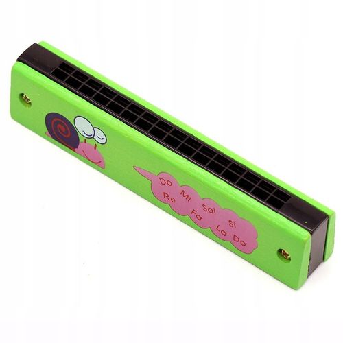 Tableau De Bord Animaux Harmonica En Bois 16 Trous