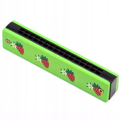 Tableau De Bord Animaux Harmonica En Bois 16 Trous
