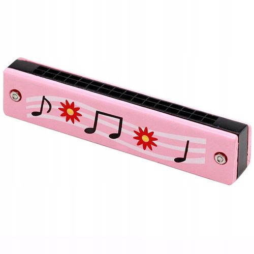 Tableau De Bord Animaux Harmonica En Bois 16 Trous