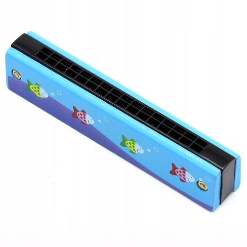 Tableau De Bord Animaux Harmonica En Bois 16 Trous