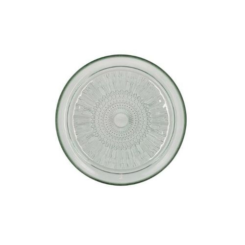 Coffret De 4 Assiettes Plates Vert 25 Cm