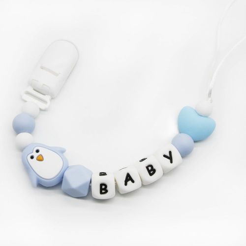 Cute-Idea 1 Set De Perles De Pingouin En Silicone