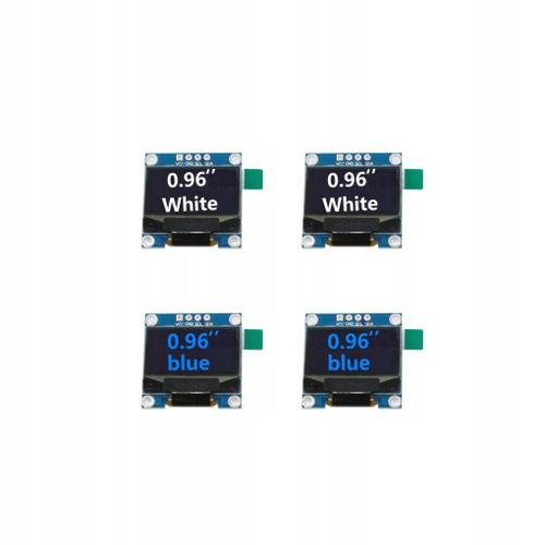 4 X (Multi) Écrans Lcd Oled 0,96 Pouces 4 Broches