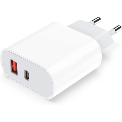 Chargeur Usb C,Chargeur Rapide 25w Pour Iphone 15/15 Pro/15 Pro Max/14/13/12/11/Se/Xr/X/Xs/Pad Pro/Watch 9/Se/8/7,Samsung Galaxy Huawei Xiaomi Google Téléphones,Prise Usb C Power Delivery 3.0