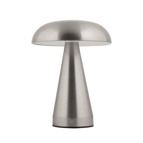 Lampe À Poser Led Sans Fil Rechargeable - Argent