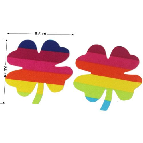 Cache-Tétons Invisibles Pour Femmes, 10 Paires, Arc-En-Ciel, Sexy, Autocollants Pour Seins Instantanés, Bande De Levage De Poitrine, Lgbt, C¿Ur, Fleur, Croix, Lèvres D'étoile