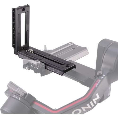 Plateau de changement rapide vertical extensible en forme de L, poignée pour appareil photo DJI Ronin RS2 RSC2 RS3 Pro Cardan