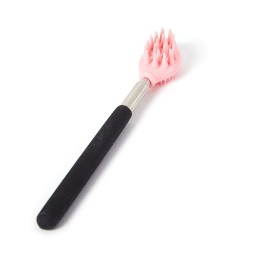 Brosse De Massage Télescopique En Silicone À Long Manche, Exfoliant, Gommage, Masseur, Grattoir Pour Le Dos, Gratter, Démangeaisons 