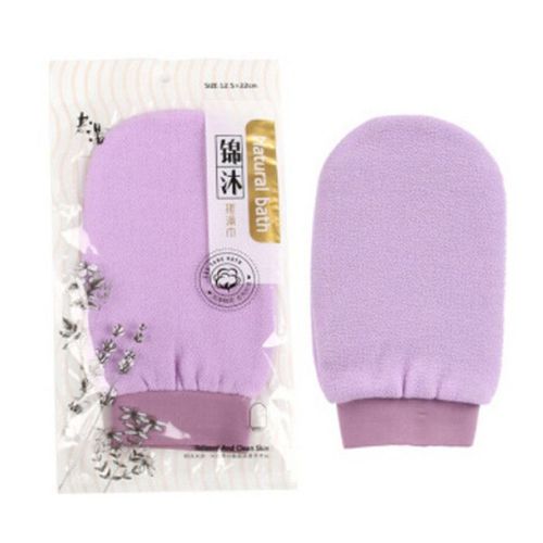 1pc Douche Spa Exfoliant Recto-Verso Gant De Bain 5 Couleurs Corps Nettoyage Gommage Gant Frotter Enlèvement De La Peau Morte Produits De Salle De Bains 