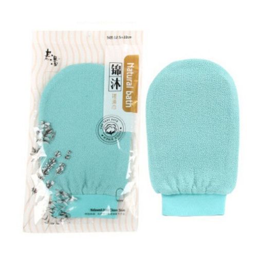 1pc Douche Spa Exfoliant Recto-Verso Gant De Bain 5 Couleurs Corps Nettoyage Gommage Gant Frotter Enlèvement De La Peau Morte Produits De Salle De Bains 
