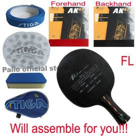 Palio-Raquettes De Tennis De Table Tn 5 En Bois + 2 Lames De Carbone",Lames En Carbone,Sports De Raquette,"Ping-Pong - Type Fl Assemble