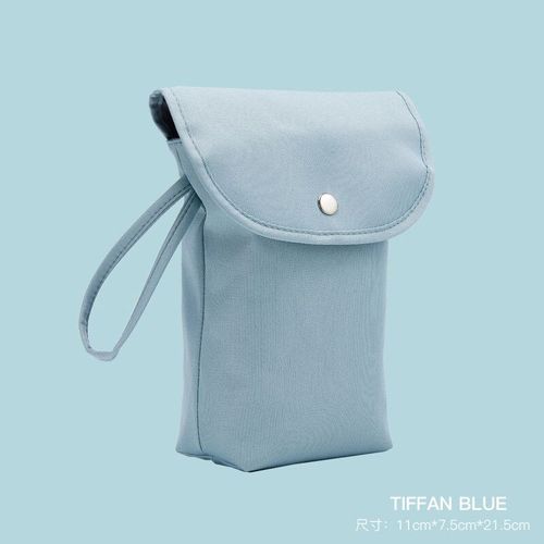 Sac À Couches Pour Bébé Étanche Et Réutilisable,Sac À Main Pour Bébé,Sac De Rangement De Grande Capacité Pour Couches De Maman - Type Sky Blue