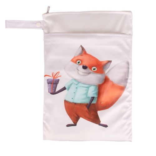 Babyshow-Sac À Couches Étanche Et Réutilisable Pour Maman 35x25cm,Sac Sec Avec Deux Fermetures À Glissière Pour Bébé - Type Alidw16