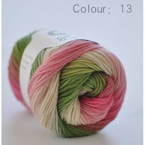 Fil De Laine Arc-En-Ciel Pour Le Crochet À La Main,Écharpe Douce Bricolage,Châle Et Pull,Peluche,Épaisseur,Ogo #F