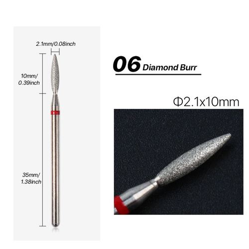 Forets À Ongles En Diamant, Meilleurs Accessoires Pour Vernis À Ongles En Gel, Manucure, Nail Art, Tige, Sculpture, Polissage 