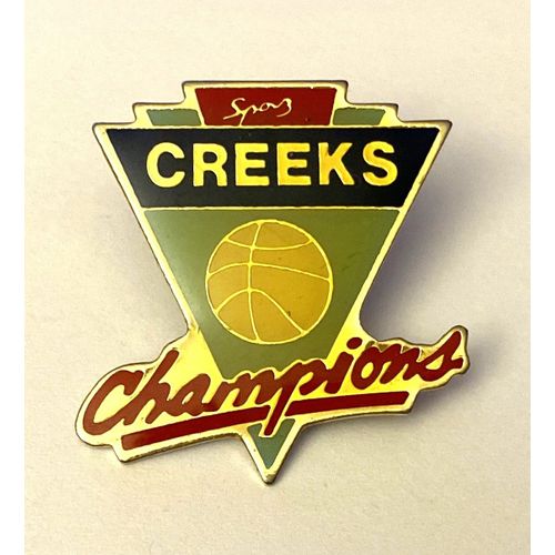 Pins Sports Creeks Champions Ballon De Basketball