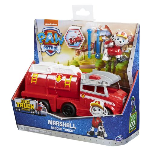 La Pat' Patrouille Camion + Figurine Marcus Big Truck Pups La Pat' Patrouille