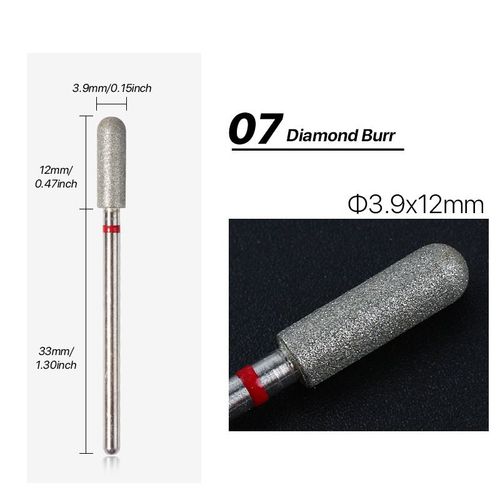 Forets À Ongles En Diamant, Meilleurs Accessoires Pour Vernis À Ongles En Gel, Manucure, Nail Art, Tige, Sculpture, Polissage 