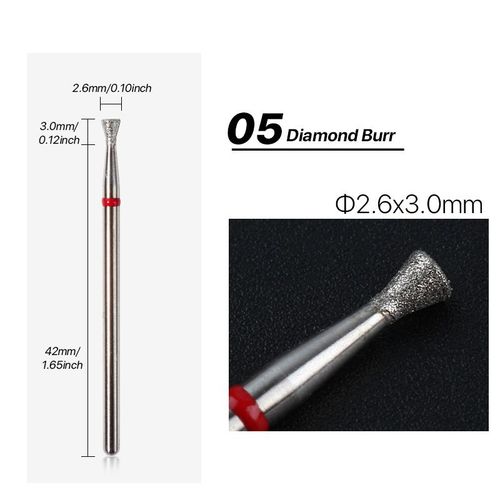 Forets À Ongles En Diamant, Meilleurs Accessoires Pour Vernis À Ongles En Gel, Manucure, Nail Art, Tige, Sculpture, Polissage 