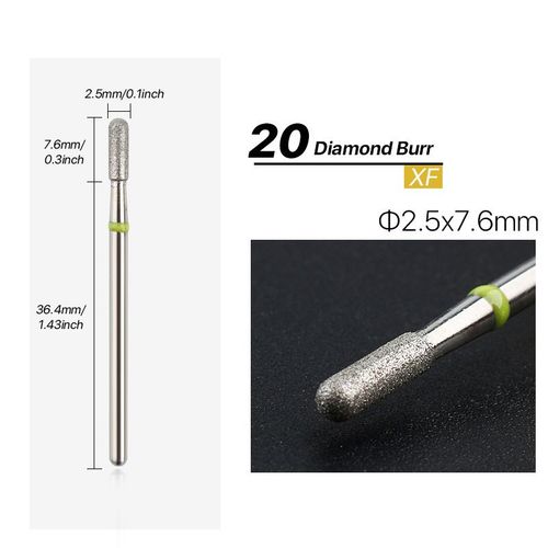 Forets À Ongles En Diamant, Meilleurs Accessoires Pour Vernis À Ongles En Gel, Manucure, Nail Art, Tige, Sculpture, Polissage 
