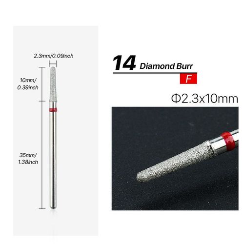 Forets À Ongles En Diamant, Meilleurs Accessoires Pour Vernis À Ongles En Gel, Manucure, Nail Art, Tige, Sculpture, Polissage 