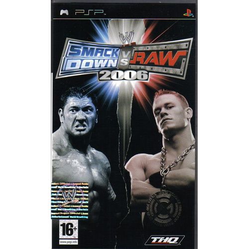 Smack Down Vs Raw 2006 Psp