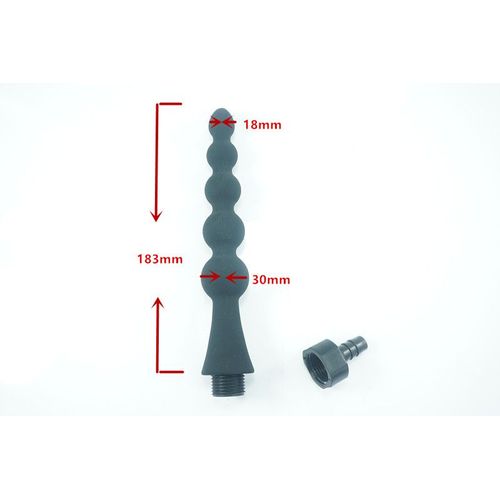 Douche, Douche, Anus, Nettoyage Du Vagin, Pièces De Système De Seringue De Lavement En Silicone, Bouchon Anal, Perles, Embouts, Fixation, Jouets Sexuels