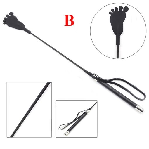 Peluche Cuir Double Face Lestée - Pour BDSM/fessée - Accessoire Occasion Avec Marques D'usage - Marque Générique