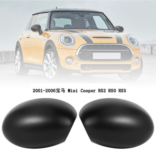 Pour Bmw Mini Cooper R52 R50 R53 01-06 Couverture De Miroir Voiture 489120050