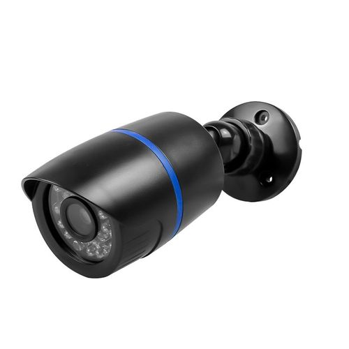 DUNIFake-Fausse caméra de surveillance,vidéosurveillance de sécurité,caméra breton avec une lumière LED,intérieur,extérieur,maison,PRTV,1PC - Type Black