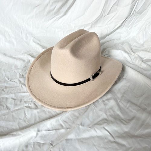 Chapeau De Cowboy Occidental Vintage En Cuir Pour Hommes,Casquette De Cowboy De Jazz Avec Cloche À Large Bord,Église Sombrero Hombre