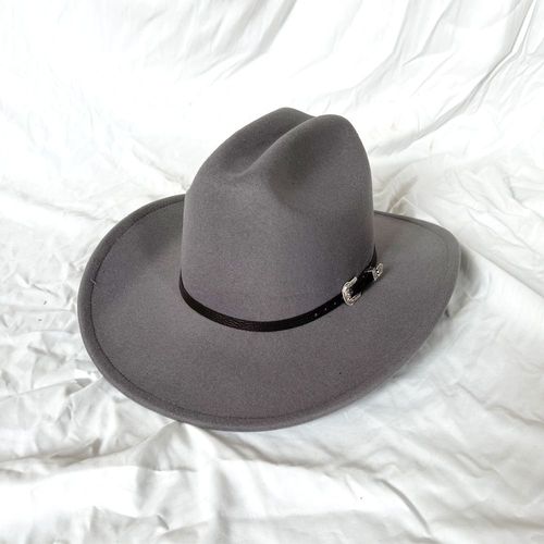 Chapeau De Cowboy Occidental Vintage En Cuir Pour Hommes,Casquette De Cowboy De Jazz Avec Cloche À Large Bord,Église Sombrero Hombre