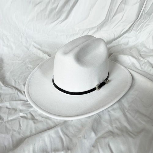 Chapeau De Cowboy Occidental Vintage En Cuir Pour Hommes,Casquette De Cowboy De Jazz Avec Cloche À Large Bord,Église Sombrero Hombre