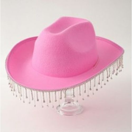 Chapeau De Cowboy Occidental À Franges En Biscuits,Diadème De Cow-Girl,Casquette En Feutre À Large Bord Pour Fille,Costume De Cosplay,Chapeaux De Fête