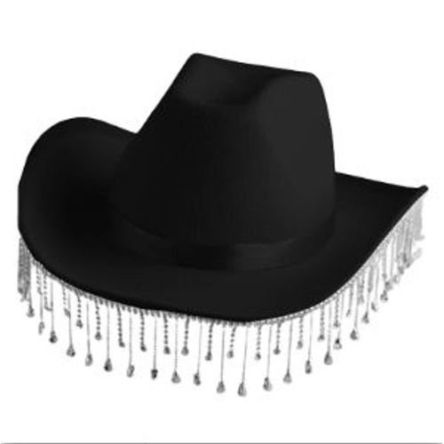 Chapeau De Cowboy Occidental À Franges En Biscuits,Diadème De Cow-Girl,Casquette En Feutre À Large Bord Pour Fille,Costume De Cosplay,Chapeaux De Fête