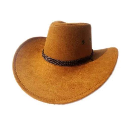 Chapeaux Western Cowboy Pour Hommes Et Femmes,Casquette Pare-Soleil,Performance De Voyage,Cool,Été