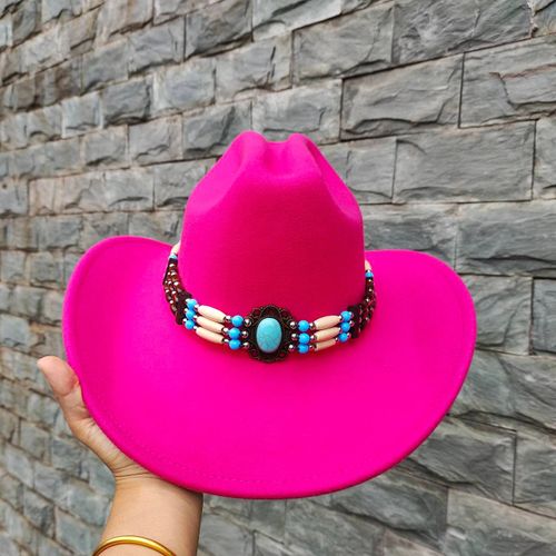 Chapeau De Cowboy En Laine Pour Hommes,Couvre-Chef De Chevalier Vintage,Crochet En Métal,Automne/Hiver 2023