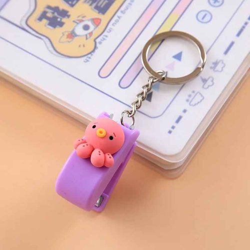 Mini Machine À Relier Les Livres Portable Créative,Animal Électronique Mignon,Porte-Clés,Fournitures Scolaires,Accessoires De Bureau,Cadeaux De Papeterie - Type A