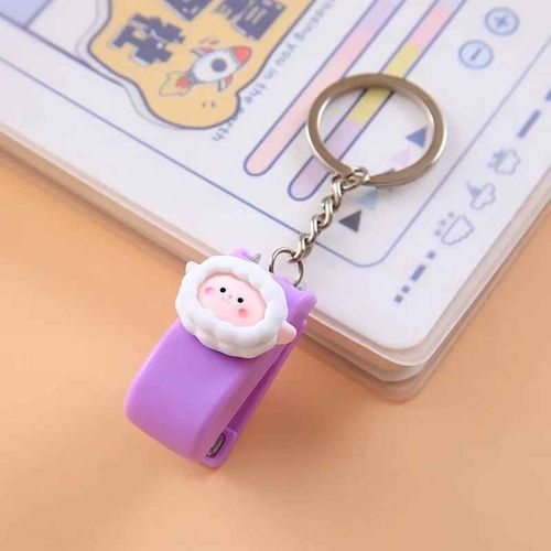 Mini Machine À Relier Les Livres Portable Créative,Animal Électronique Mignon,Porte-Clés,Fournitures Scolaires,Accessoires De Bureau,Cadeaux De Papeterie - Type B