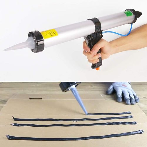 Pistolet à calfeutrer pneumatique,ciment,verre,colle arina,mastic en silicone,odorà air comprimé,machine pour 600ml,300 ml,400 ml,500 ml,600ml,15 po