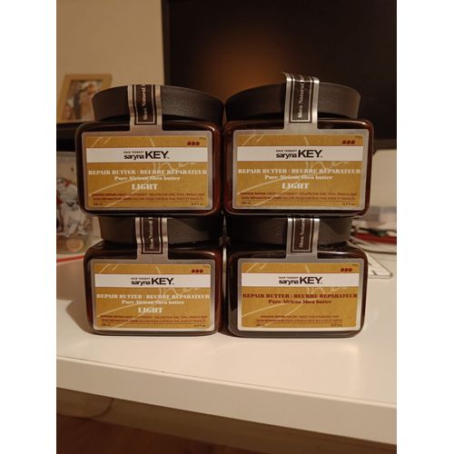 Saryna Key - Beurre Réparateur Normal Et Light - 500ml - 4 Flacons 