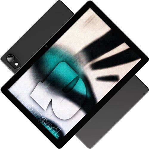 T Fun-Tablette pour Enfants (128 Go,jusqu'à 8 Go de RAM,OctaCore)|Écran HD+ 10,1¿|Batterie 6,5h|Étui avec Support Inclus|Couleur Titanium