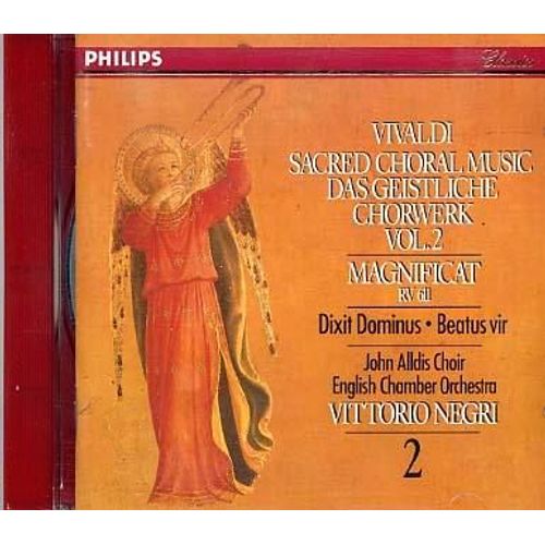 Musique Chorale Sacrée Vol. 2 : Dixit Dominus, Magnificat,