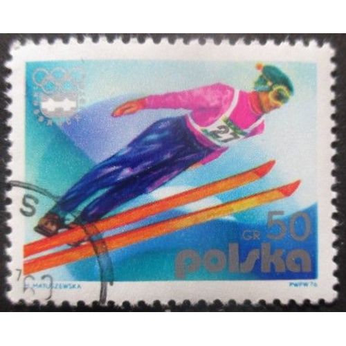 Pologne N°2256 Jeux Olympiques D'innsbruck 1976 Oblitéré