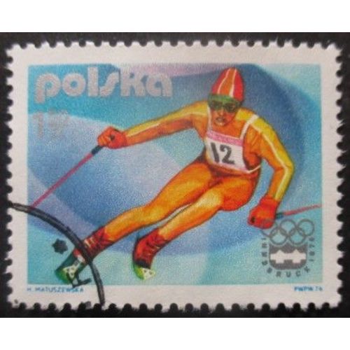 Pologne N°2258 Jeux Olympiques D'innsbruck 1976 Oblitéré