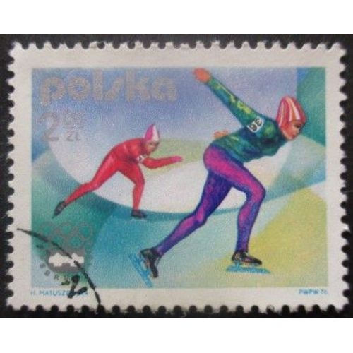 Pologne N°2259 Jeux Olympiques D'innsbruck 1976 Oblitéré