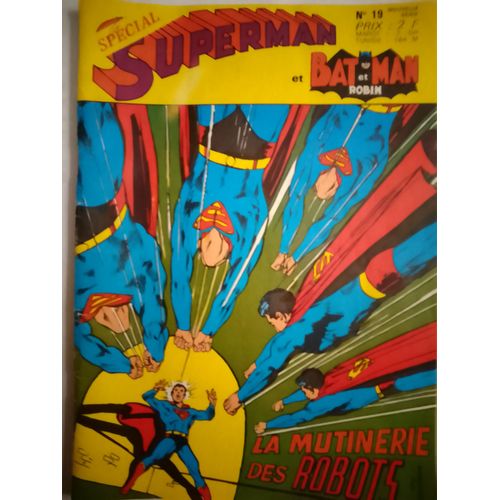 Spécial Superman Et Batman Et Robin N°19 - La Mutinerie Des Robots