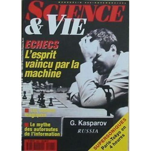 Science Et Vie N° 926 : Echecs : L'esprit Vaincu Par La Machine