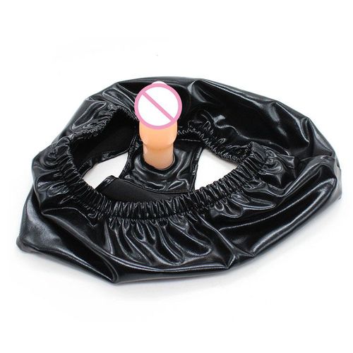 Pantalon Ceinture De Chasteté En Cuir Verni Pour Hommes Et Femmes, Plug Anal, Vagin, Culotte Gode, String, Slips, Lingerie G String, Jouets Sexuels